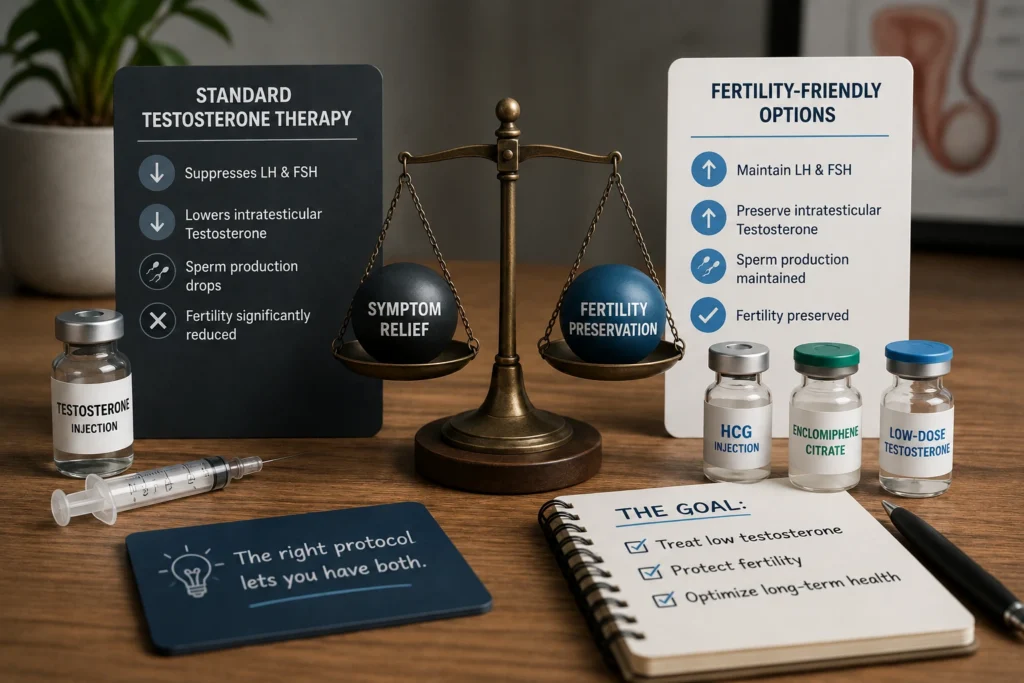 TRT and Fertility: How to Treat Low T Without Losing Sperm Count 7 TRT and Fertility